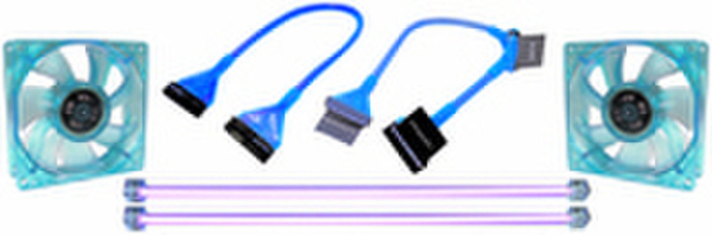 Cables Unlimited Blue UV Reactive MOD Kit
