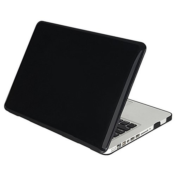 eForCity Snap-On Case for Apple MacBook Pro, Black (PAPPMCBKCO24)