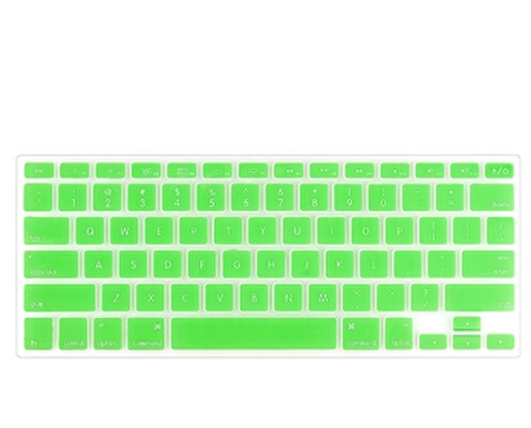 eForCity Silicone Keyboard Skin Shield for Apple MacBook Pro 13-Inch, Green (PAPPMCBKKB13)