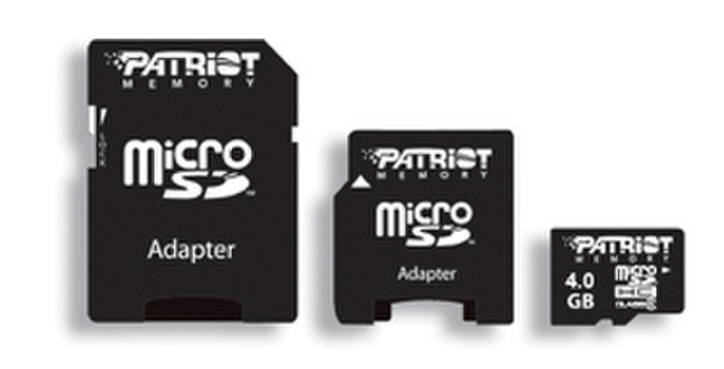 Patriot Memory 4GB microSDHC Class 6 4ГБ MicroSDHC карта памяти