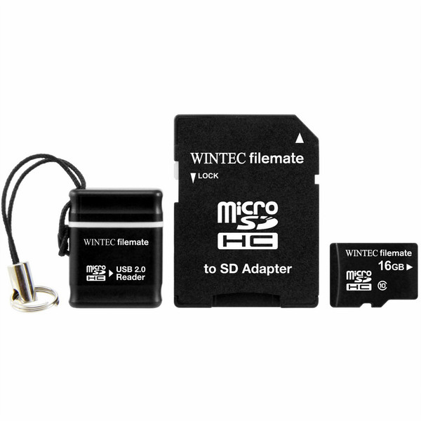 FileMate MicroSDHC, 16GB 16ГБ MicroSDHC Class 10 карта памяти