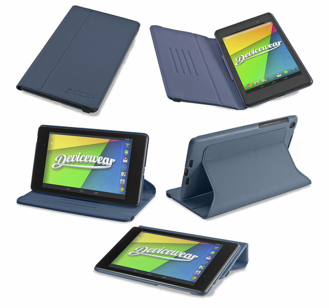 Devicewear RDG-2GN7-BLU 7Zoll Blatt Blau Tablet-Schutzhülle