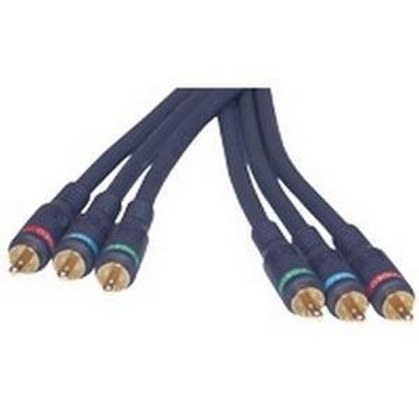 C2G 6ft Velocity™ Component Video Cable 1.82m RCA Blue component (YPbPr) video cable