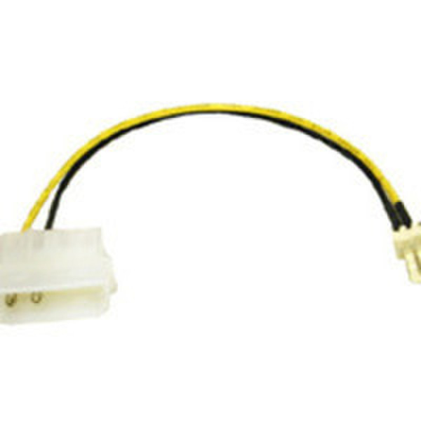 C2G 3-pin Fan to 4-pin Power Adapter Cable, 6