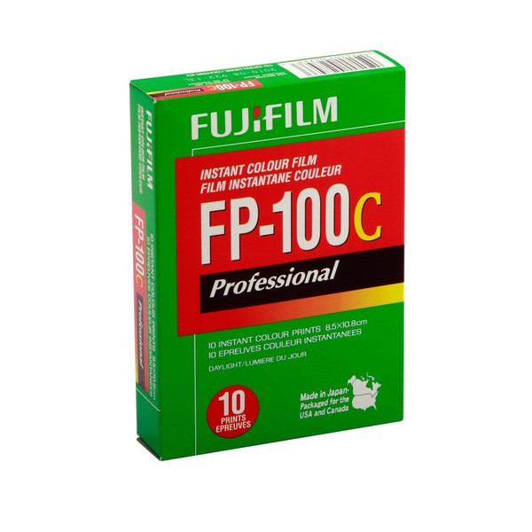 Fujifilm FP-100C 10шт 85 x 108мм пленка для моментальных фотоснимков