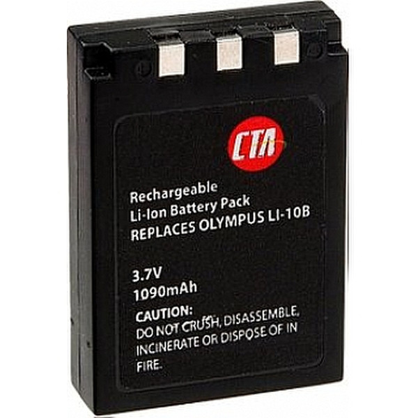 CTA Digital DB-LI10B Lithium-Ion 1090mAh 3.7V rechargeable battery