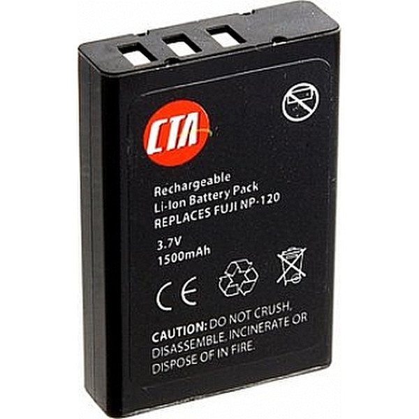 CTA Digital DB-NP120 Lithium-Ion 1500mAh 3.7V Wiederaufladbare Batterie