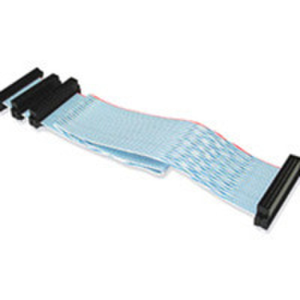 C2G 26in Internal Ultra320 LVD/SE 68-pin Cable 3-Device 0.66m Blau SCSI-Kabel