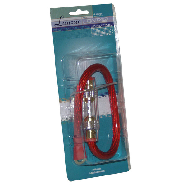 Lanzar LQ42 0.3m Red power cable