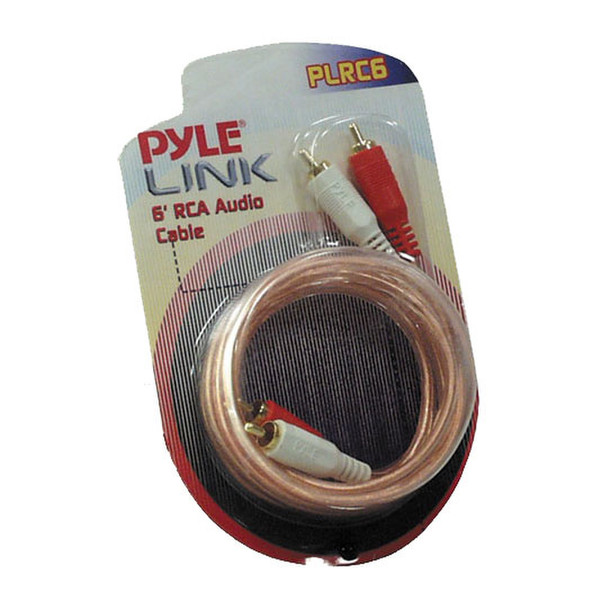 Pyle PLRC6 0.182м RCA 2 x RCA Медный аудио кабель