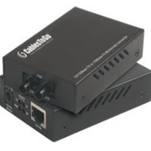 C2G 10/100Base-TX -> MM 100Base-FX ST Media Converter Netzwerk Medienkonverter