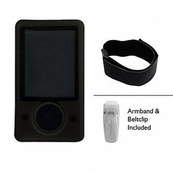 CTA Digital ZU-H1BL Skin case Schwarz MP3/MP4-Schutzhülle