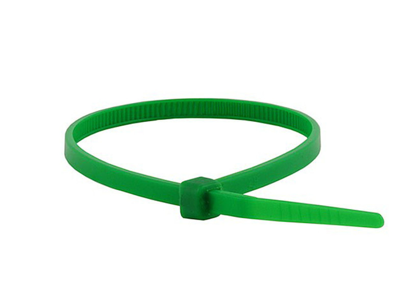 Monoprice 5760 Зеленый 100шт стяжка для кабелей