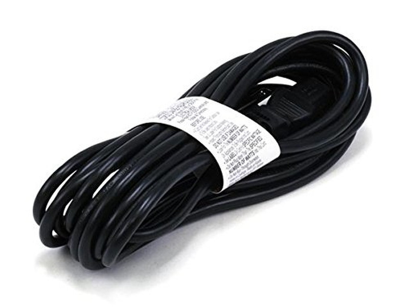 Monoprice 105281 4.5m NEMA 5-15P C13 coupler Black power cable