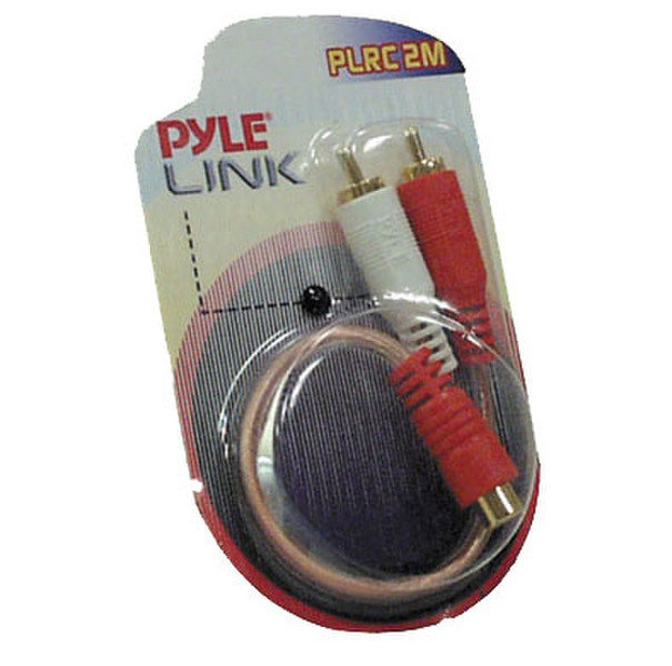 Pyle PLRC2M 0.228м RCA 2 x RCA Медный аудио кабель