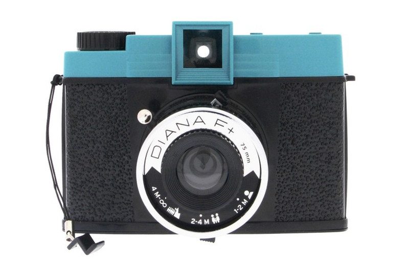 Lomography Diana F+ Compact film camera 120 mm Black,Blue