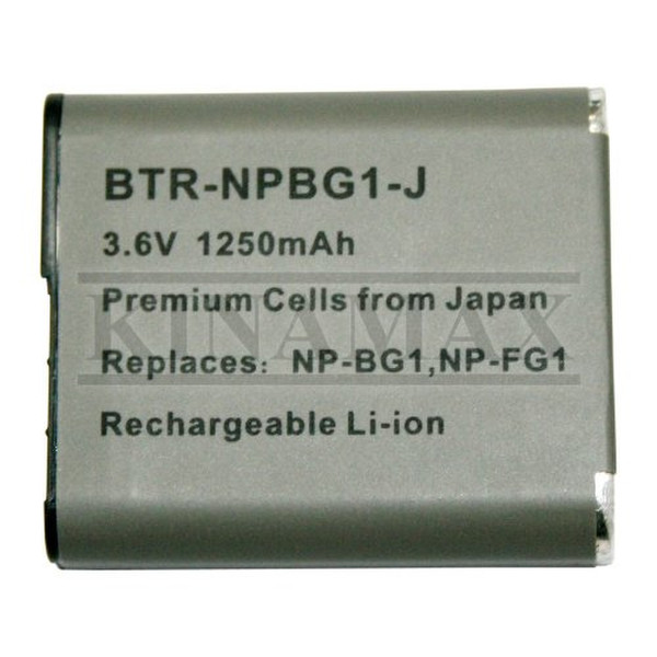 Kinamax BTR-NPBG1-J Lithium-Ion 1250mAh 3.6V rechargeable battery