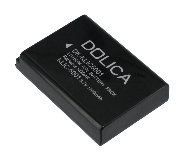 Dolica DK-KLIC5001 Lithium-Ion 1700mAh 3.7V rechargeable battery