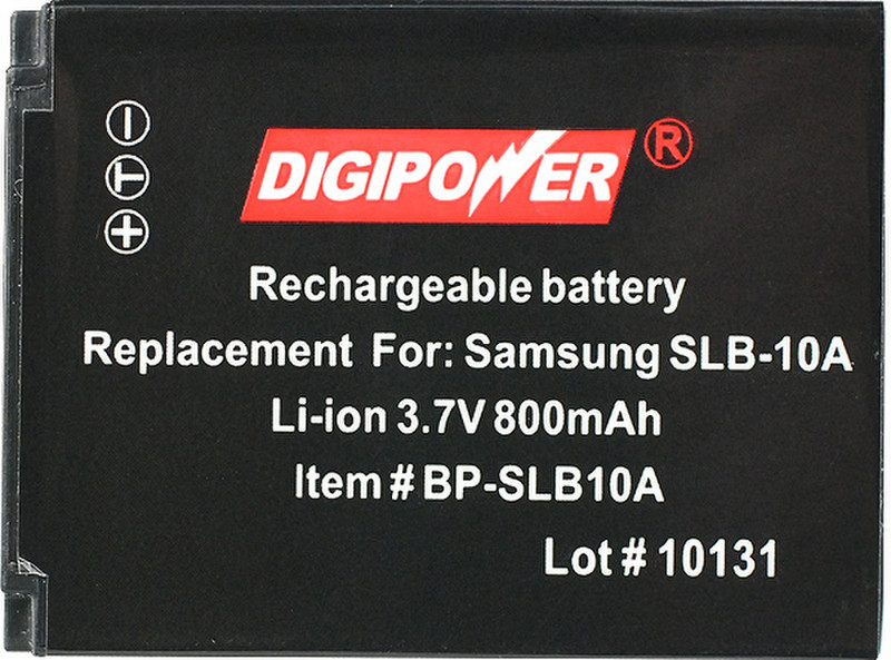 Digipower BP-SLB10A Литий-ионная 800мА·ч 3.7В аккумуляторная батарея