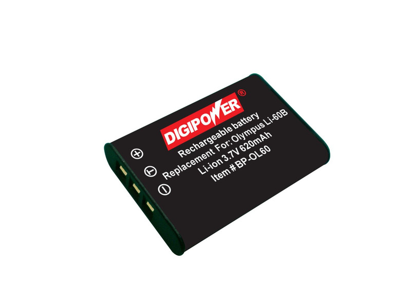 Digipower BP-OL60 Литий-ионная 620мА·ч 3.7В аккумуляторная батарея