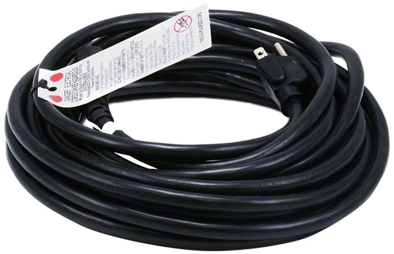 Monoprice 105295 7.6m NEMA 5-15P C13 coupler Schwarz Stromkabel