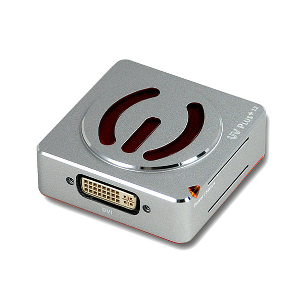 EVGA UV Plus+ USB 2.0 VGA Silber Kabelschnittstellen-/adapter