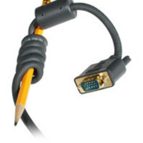 C2G 100ft Flexima HD15 M/M UXGA Monitor Cable 30м VGA (D-Sub) VGA (D-Sub) Серый VGA кабель