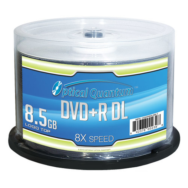 Optical Quantum 8.5GB DVD+R DL 8x 8.5ГБ DVD+R DL 50шт