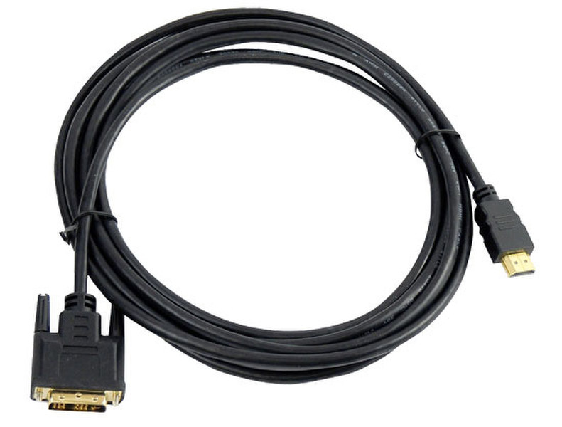 Pyle PHDMDVI12 HDMI DVI Schwarz Kabelschnittstellen-/adapter