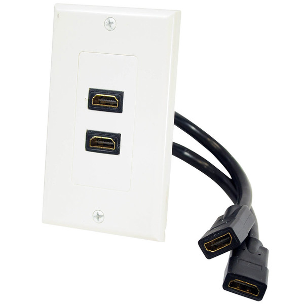 Pyle PHDK9 Black,White switch plate/outlet cover