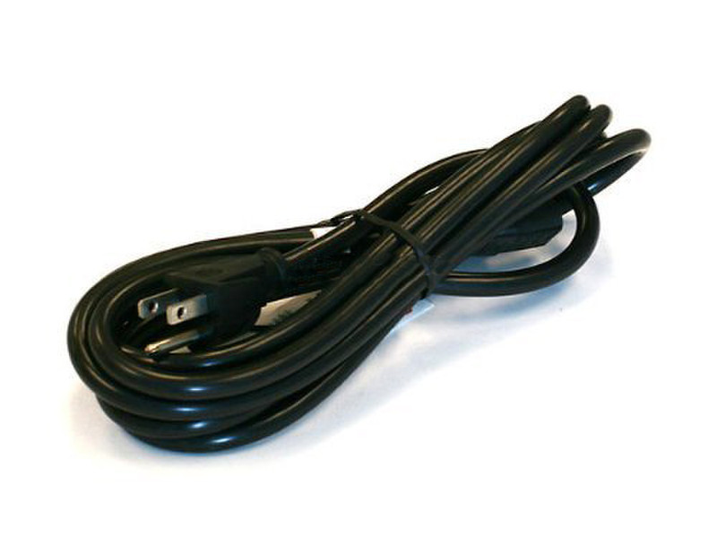 Monoprice 105286 10m NEMA 5-15P C13 coupler Black power cable