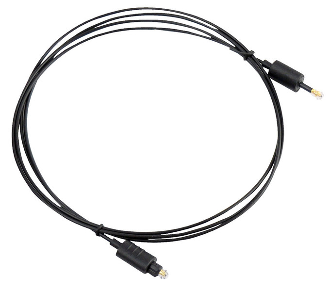 Pyle PDOC6 1.8м Mini-TOSLINK TOSLINK Черный аудио кабель