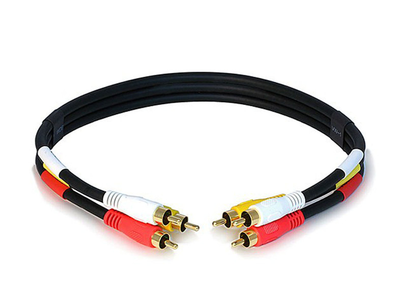 Monoprice 106026 0.45m RCA RCA Multicolour coaxial cable
