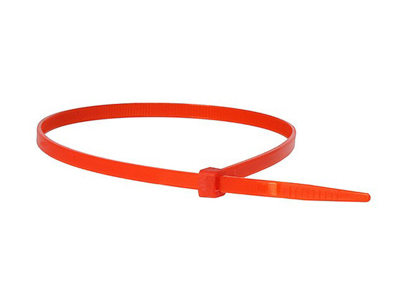Monoprice 5776 Красный 100шт стяжка для кабелей