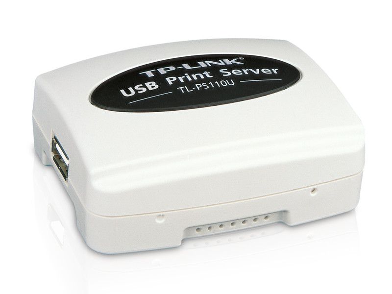 TP-LINK Single USB2.0 Port Fast Ethernet Print Server Ethernet LAN print server