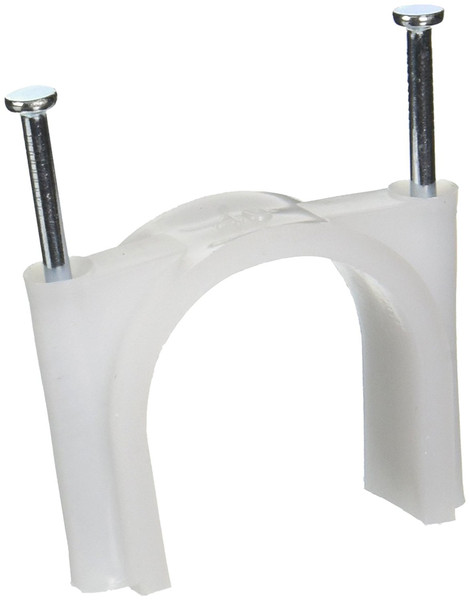 Monoprice 105837 White 50pc(s) cable clamp