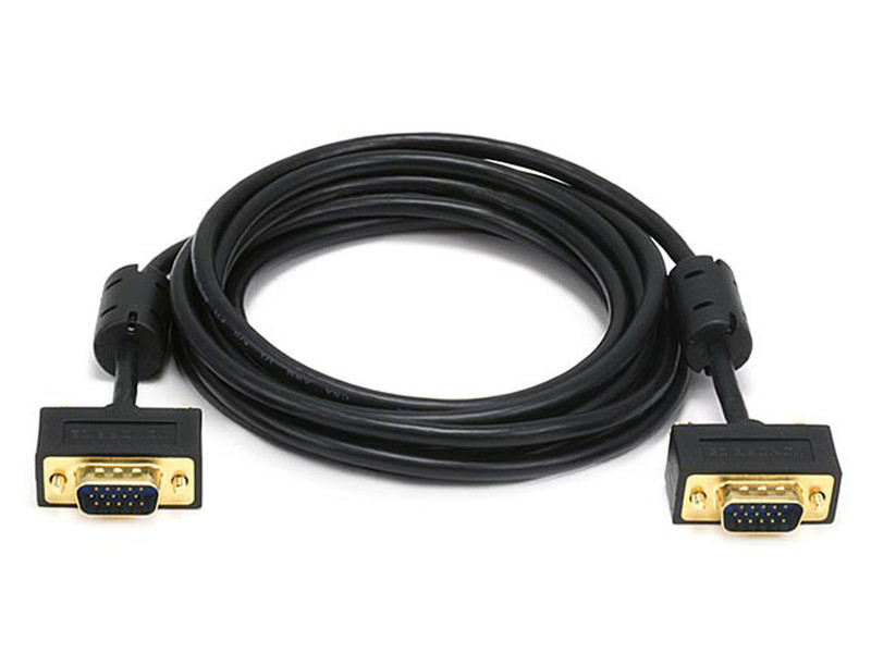 Monoprice 6361 3m VGA (D-Sub) VGA (D-Sub) Black