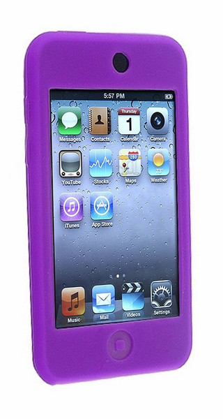 eForCity 303538 Skin case Пурпурный чехол для MP3/MP4-плееров