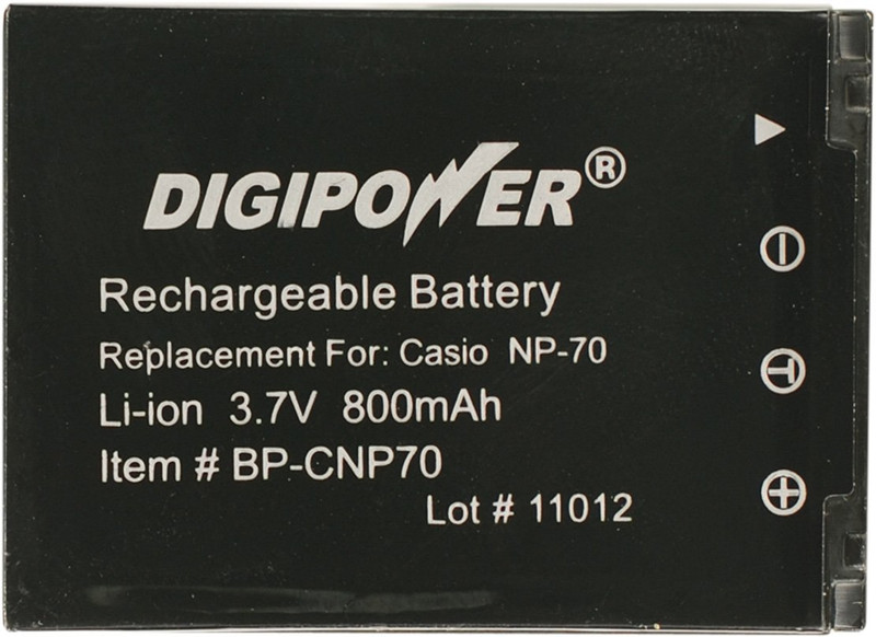 Digipower BP-CNP70 Литий-ионная 800мА·ч 3.7В аккумуляторная батарея