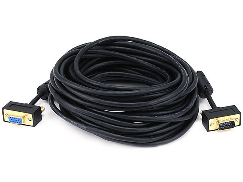 Monoprice 106374 10.668m VGA (D-Sub) VGA (D-Sub) Schwarz VGA-Kabel