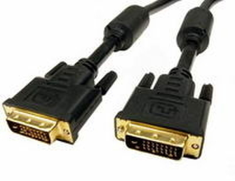 Cables Unlimited DVI D M/M 15 Ft 4.57m DVI-D DVI-D Black DVI cable