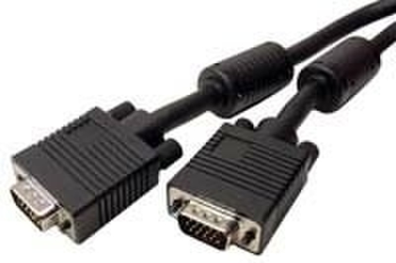 Cables Unlimited SVGA M/M 10 ft 3.05m VGA (D-Sub) VGA (D-Sub) Black VGA cable