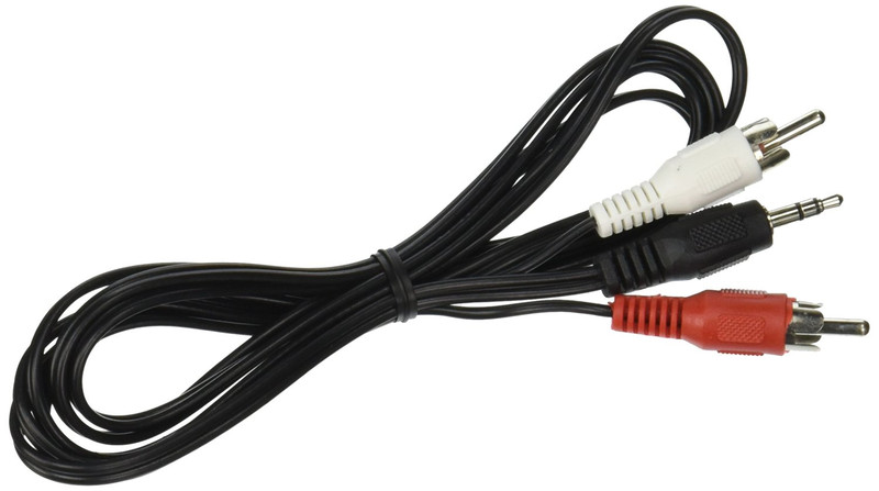 eForCity 349577 1.82м 3.5mm 2 x RCA Черный аудио кабель