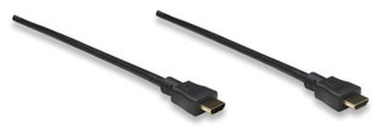 Manhattan HDMI Cable, 1.8m 1.8m HDMI HDMI Black HDMI cable