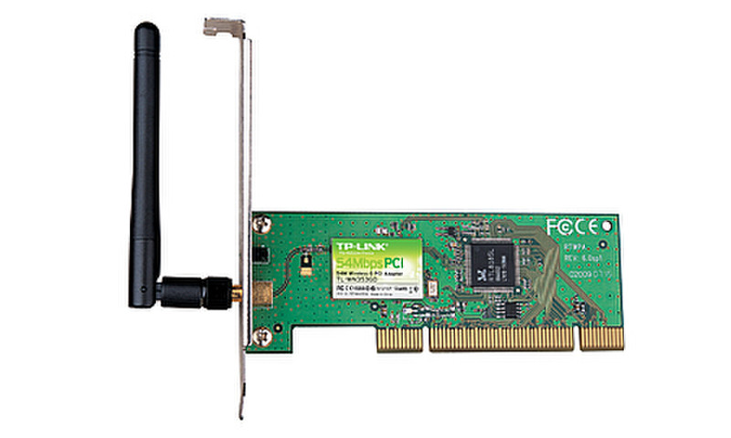 TP-LINK 54Mbps Wireless PCI Adapter Внутренний 54Мбит/с сетевая карта