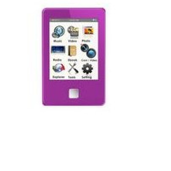 Ematic EM804VID MP3 4GB Purple