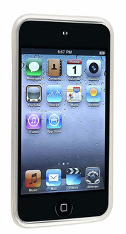 eForCity 312651 Cover Transparent,White MP3/MP4 player case