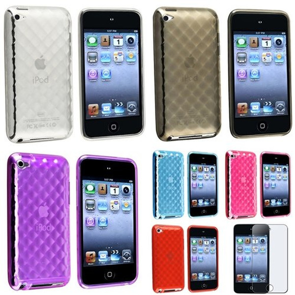 eForCity 370042 Cover Beige,Blue,Pink,Purple,Red,Transparent,White MP3/MP4 player case