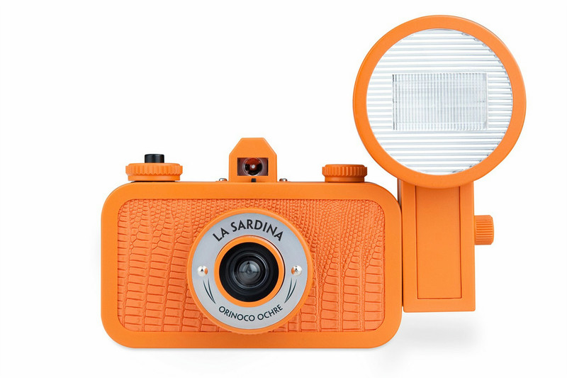 Lomography La Sardina Compact film camera 35 mm Orange