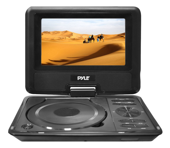 Pyle PDH9 Cabrio 9Zoll 600 x 234Pixel Schwarz Tragbarer DVD-/Blu-Ray-Player